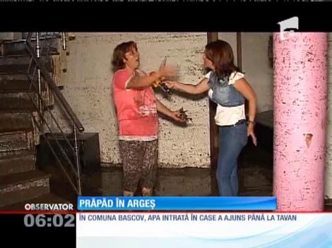 Inundațiile au devastat mai multe localitățile din județul Argeș