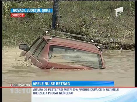 Urmările dezastrelor poduse de inundaţii în judeţele Vâlcea, Argeş şi Gorj!