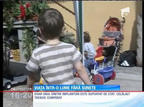 Matias trăiește într-o lume fără sunete