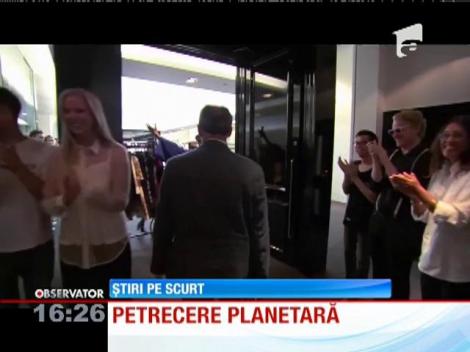 Directorul unei companii de îmbrăcăminte a avut parte de o petrecere emoționantă