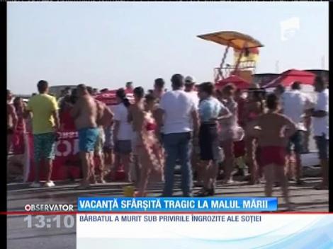 Bărbat de 50 de ani, înecat în Marea Neagră