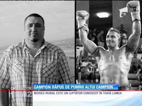 Campion răpus de pumnii altui campion