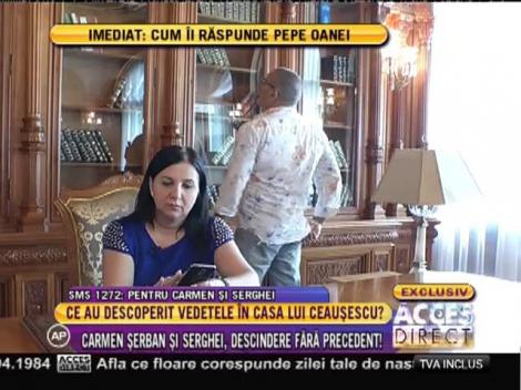 Carmen Şerban și Serghei Mizil, în reşedința lui Ceauşescu, de la Snagov partea II