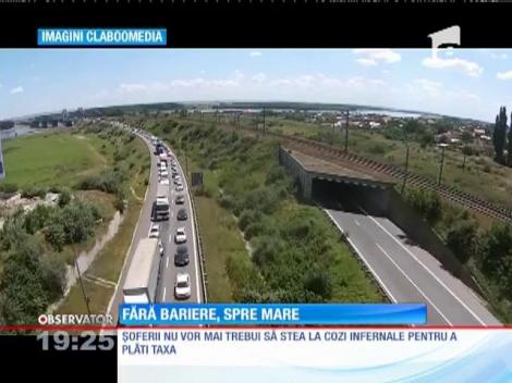 Taxa de la podul Feteşti-Cernavodă a fost scoasă