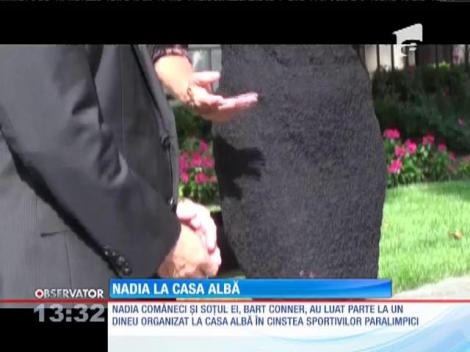Nadia Comăneci, invitată la Casa Albă