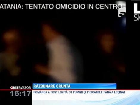Româncă stabilită în Italia, călcată în picioare de un fost iubit