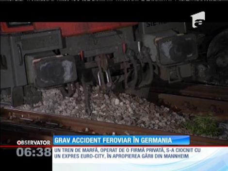 Accident feroviar în vestul Germaniei!