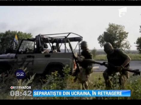 Separatistii din Ucraina, in retragere