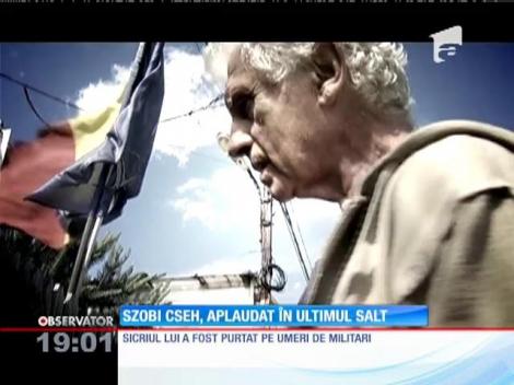 Szobi Cseh a fost înmormântat cu onoruri militare şi salve de tun