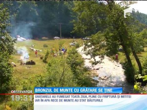 Românii au fugit de canicula din marile oraşe la munte