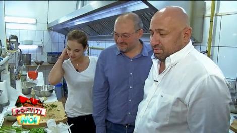 Lecția de gastronomie cu chef Scărlătescu: Juratul ”Hell's Kitchen-Iadul Bucătarilor” a schimbat meniul pensiunii