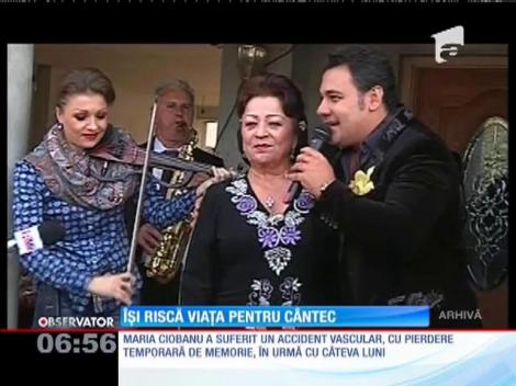 Maria Ciobanu își riscă viața pentru muzică