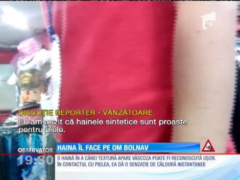 Hainele ieftine pot provoca boli grave de piele