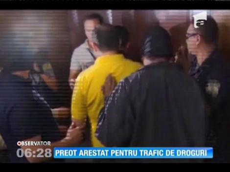 Preot spaniol, arestat pentru trafic de droguri