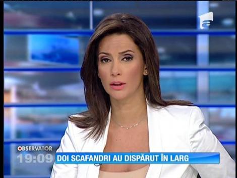 UPDATE! Cei doi scafandri care au dispărut în apele Mării Negre au fost găsiți