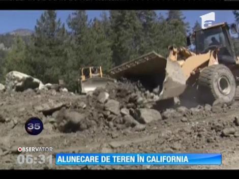 Alunecare de teren în California