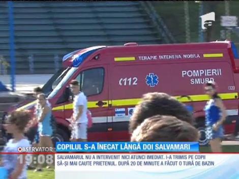 Copilul care s-a înecat la ştrandul din Vaslui ar fi trebuit să fie salvat de doi salvamari