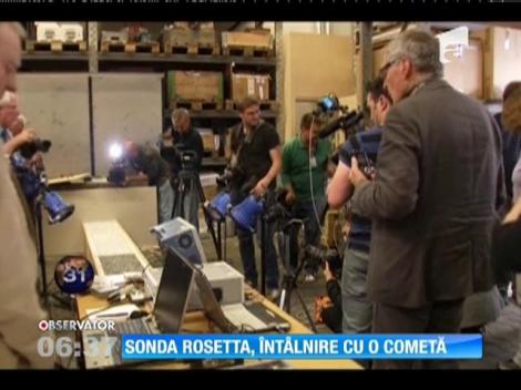 Sonda Rosetta, întâlnire cu o cometă