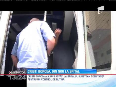 Cristi Borcea, din nou la spital