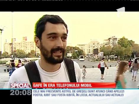 Gafe în era telefonului mobil