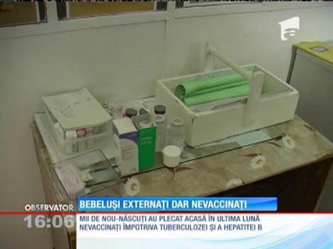 Bebeluşi externati dar nevaccinaţi