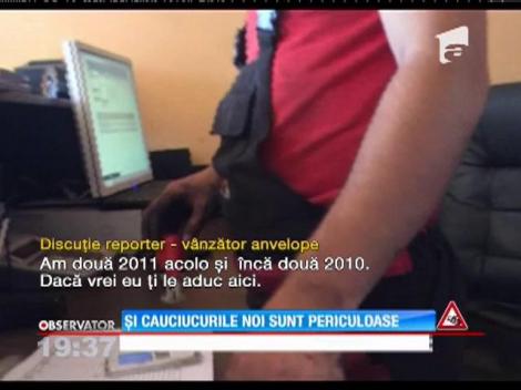 Un cauciuc nou poate fi exploziv pentru maşină