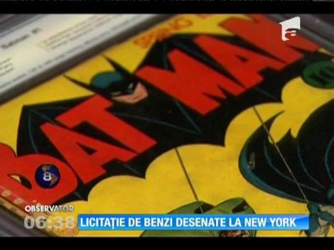 Licitație de benzi desenate la New York