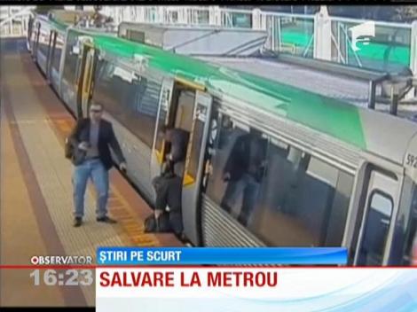 Încă mai există solidaritate: Sute de australieni au ridicat o garnitură de metrou pentru salvarea unui bărbat!