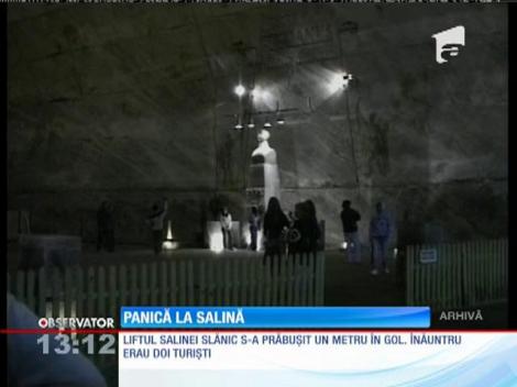 Liftul Salinei Prahova s-a prăbuşit în gol