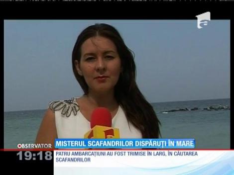 Doi scafandri dispăruţi în mare cu orele şi căutaţi cu disperare de colegii care îi credeau morţi au ajuns la ţărm