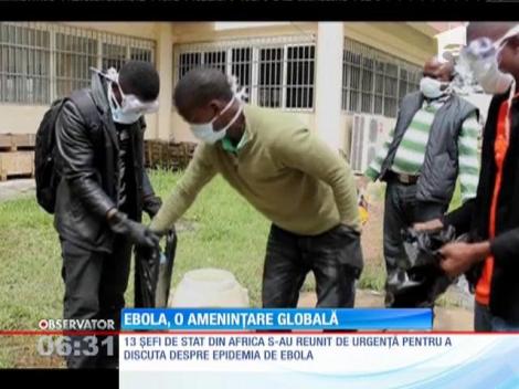 Epidemia Ebola provoacă panică la nivel înalt!