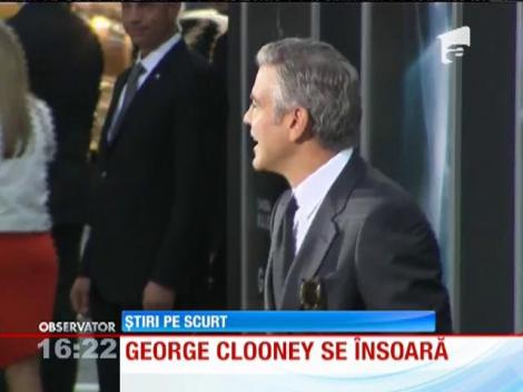 George Clooney se însoară