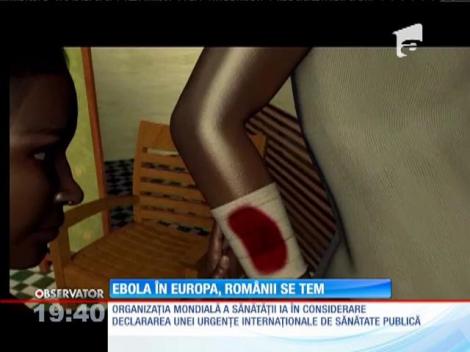 Ebola a ajuns în Europa