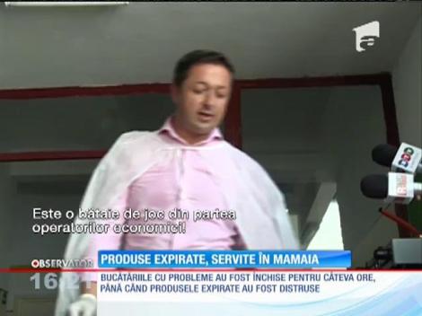 Produse expirate, servite în Mamaia