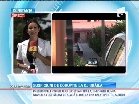 Suspiciuni de corupţie la Consiliul Judeţean Brăila