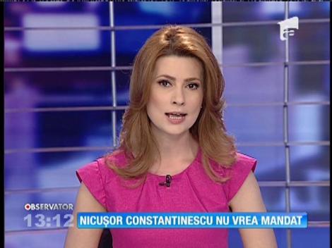 Nicuşor Constantinescu nu vrea mandat