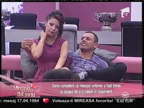 Oana şi Laur sunt revoltaţi de mesajul pentru Cristina şi Andrei!