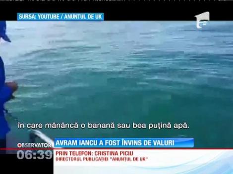 Avram Iancu a fost învins de forţa naturii. Românul care voia să traverseze înot Canalul Mânecii a abandonat cursa