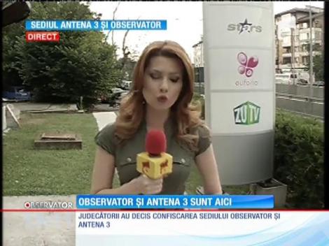 Observator si Antena 3 sunt aici! Andreea Berecleanu: ”O să ne facem meseria până la capăt!”