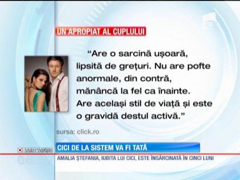 Ciprian Rogoja, Cici de la Sistem, va fi tată
