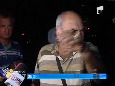 Un bărbat a plonjat de spaimă în Dâmbovița