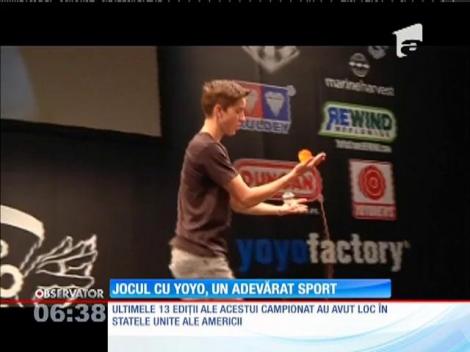 Jocul cu Yoyo, un adevărat sport