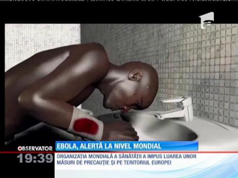 Ebola, alertă la nivel mondial