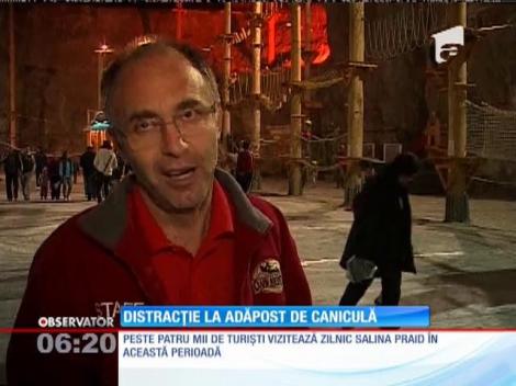Peste patru mii de turiști vizitează Salina Praid