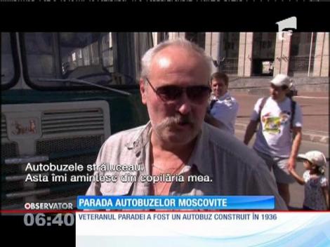 Parada autobuzelor moscovite