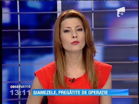 Siamezele născute la Braşov se pregătesc de operație