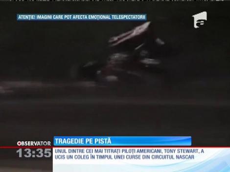 Un pilot a fost lovit mortal de o mașină în timpul unei curse din circuitul NASCAR