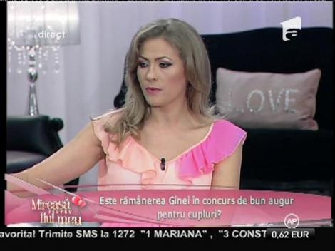 Gina simte presiune din partea celorlalți concurenți