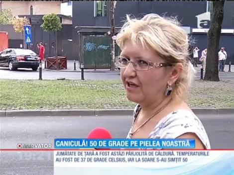 Căldura a pârjolit astăzi jumătate de ţară!