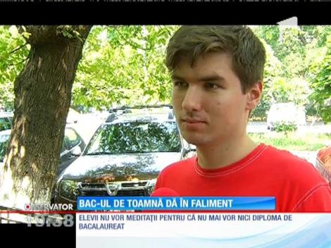 BAC-ul de toamna da în faliment
